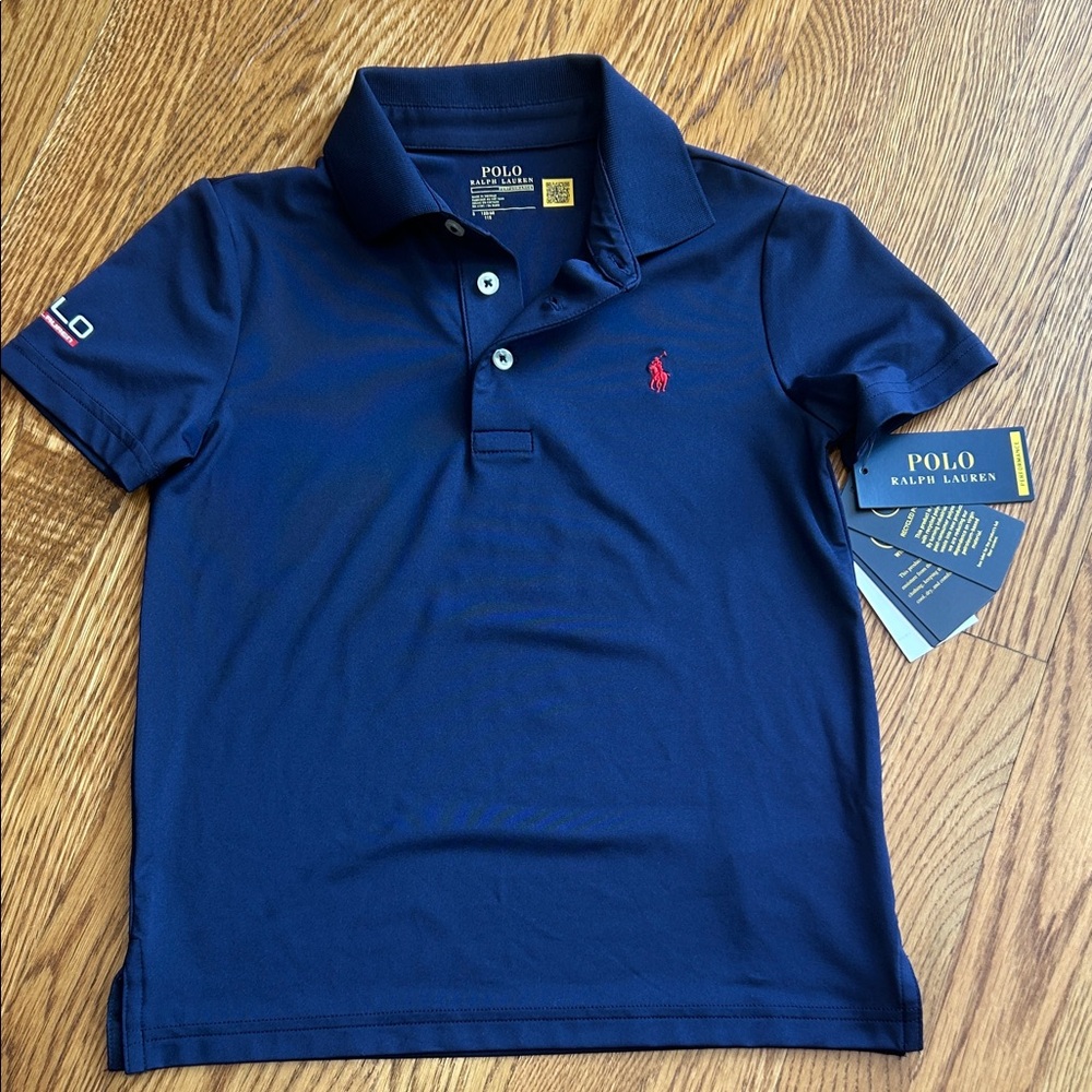 Polo by Ralph Lauren Kids Deep Blue Polo Shirt